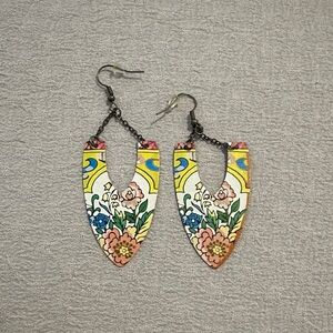 Plunder Multicolor Floral Earrings